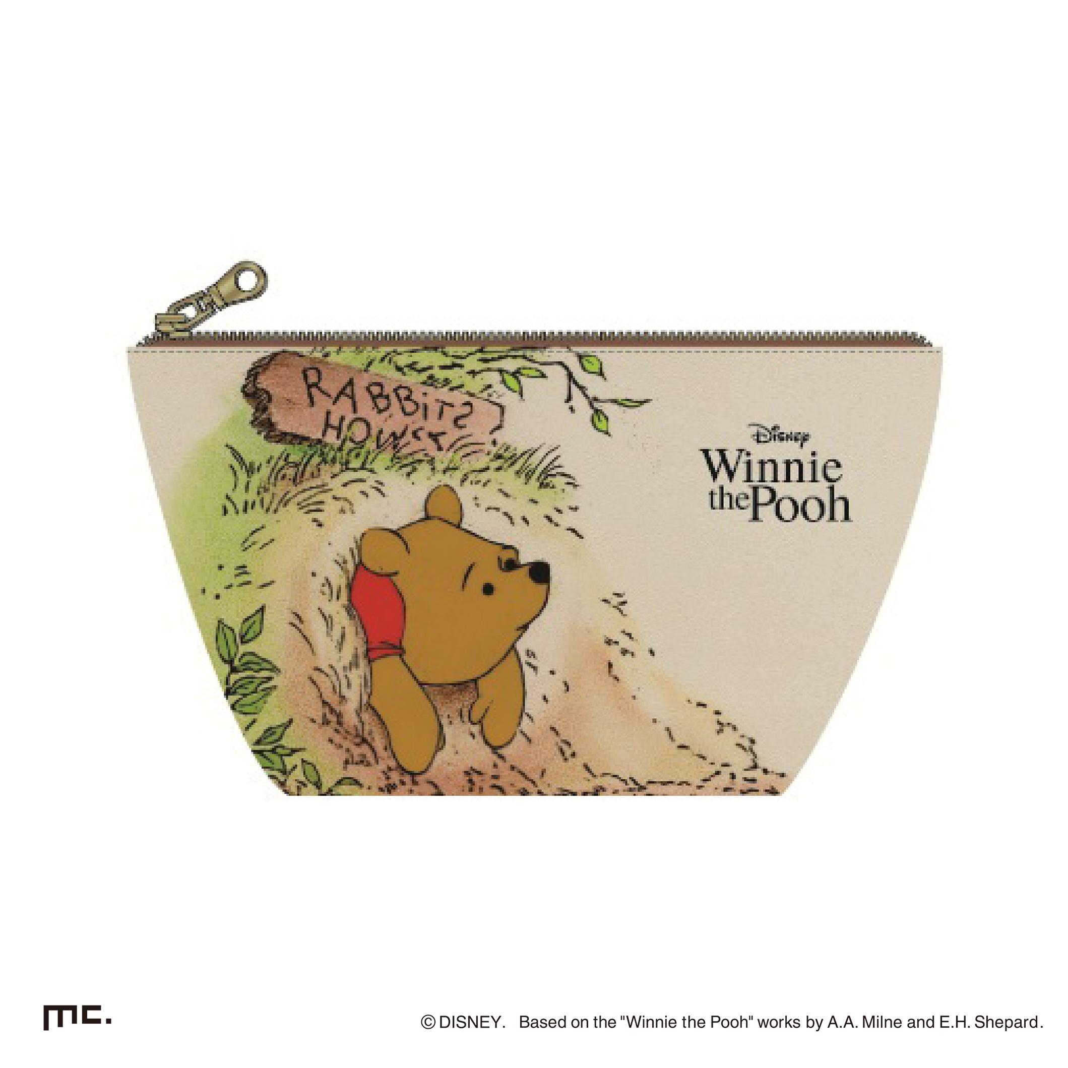 ポーチ　 穴 プーさん