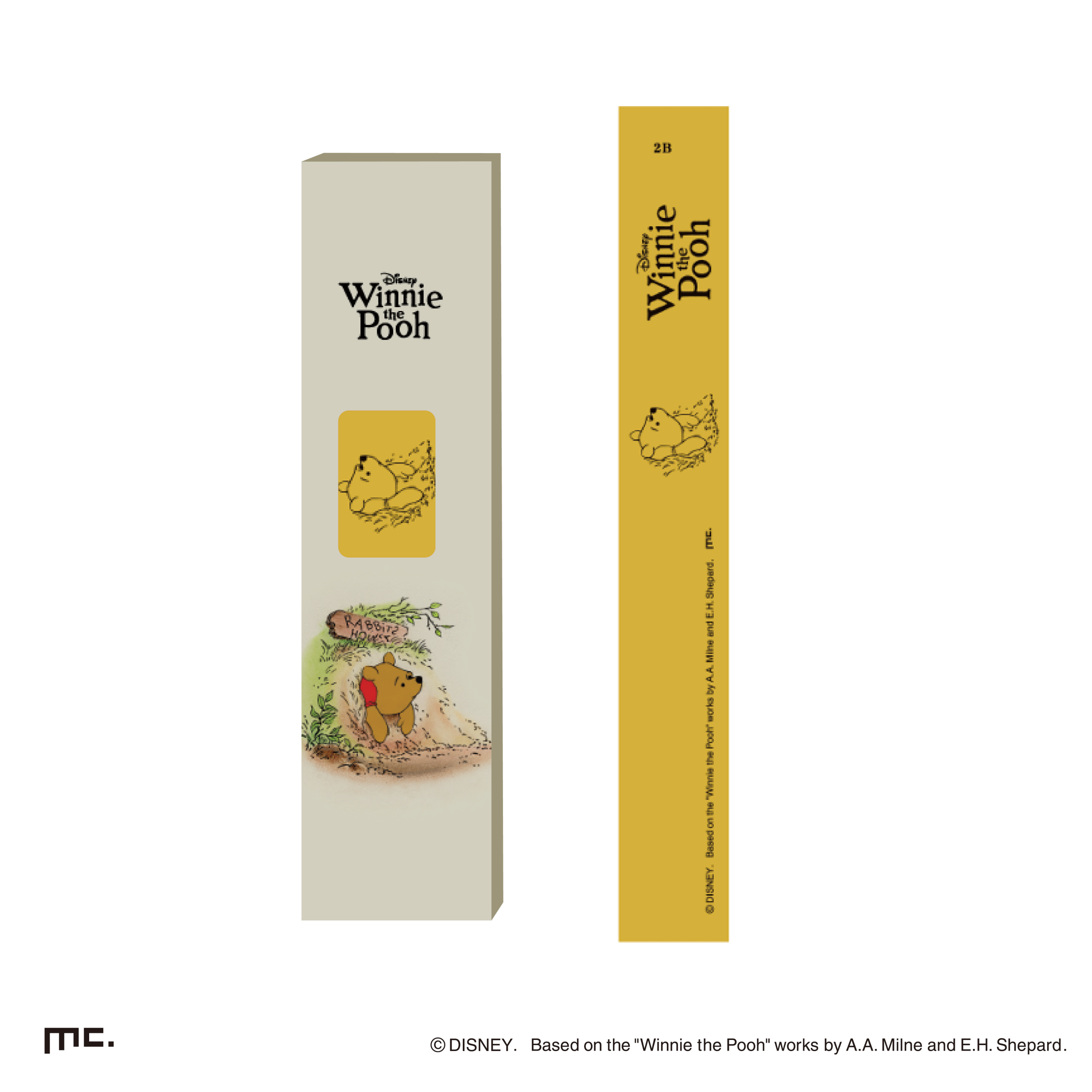 鉛筆セット　 穴 プーさん