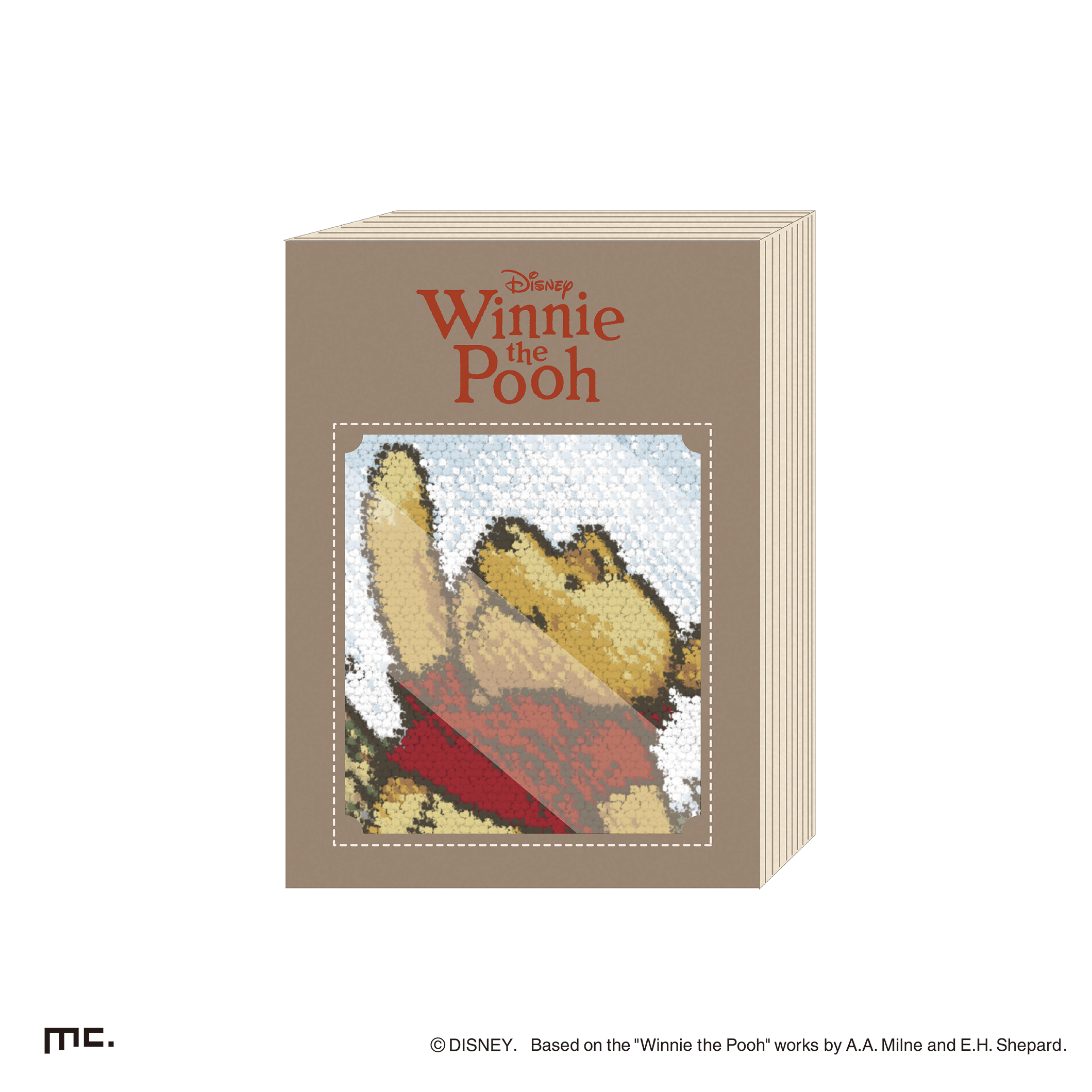 プーさん100th シェニール織ミニタオル