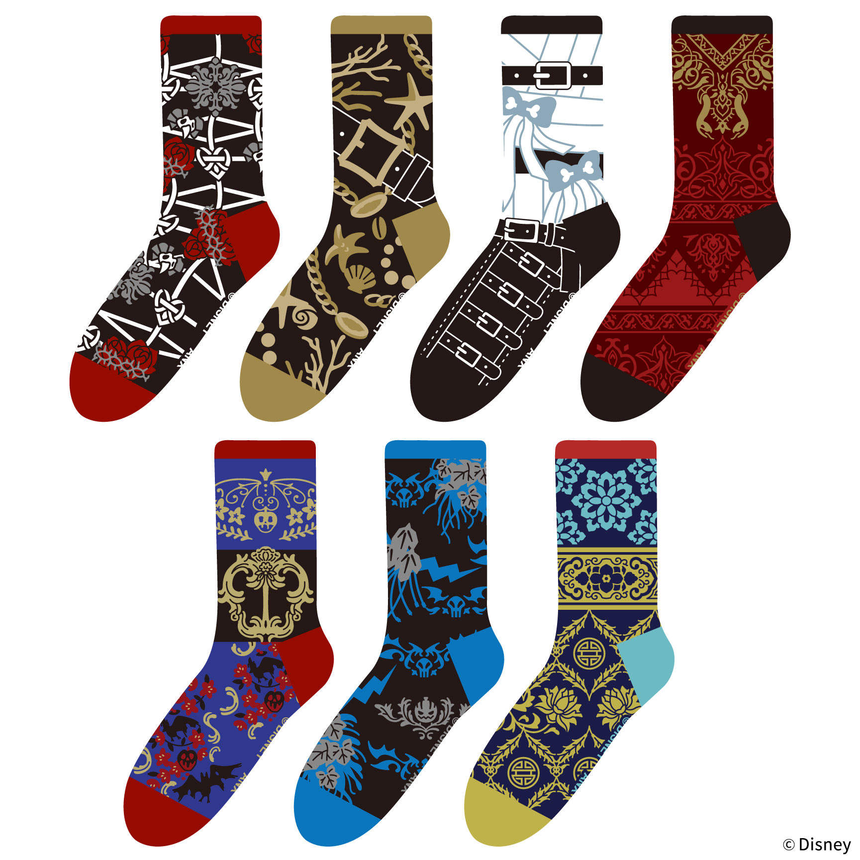 ソックス(スケアリーモンスターズ)　全7種