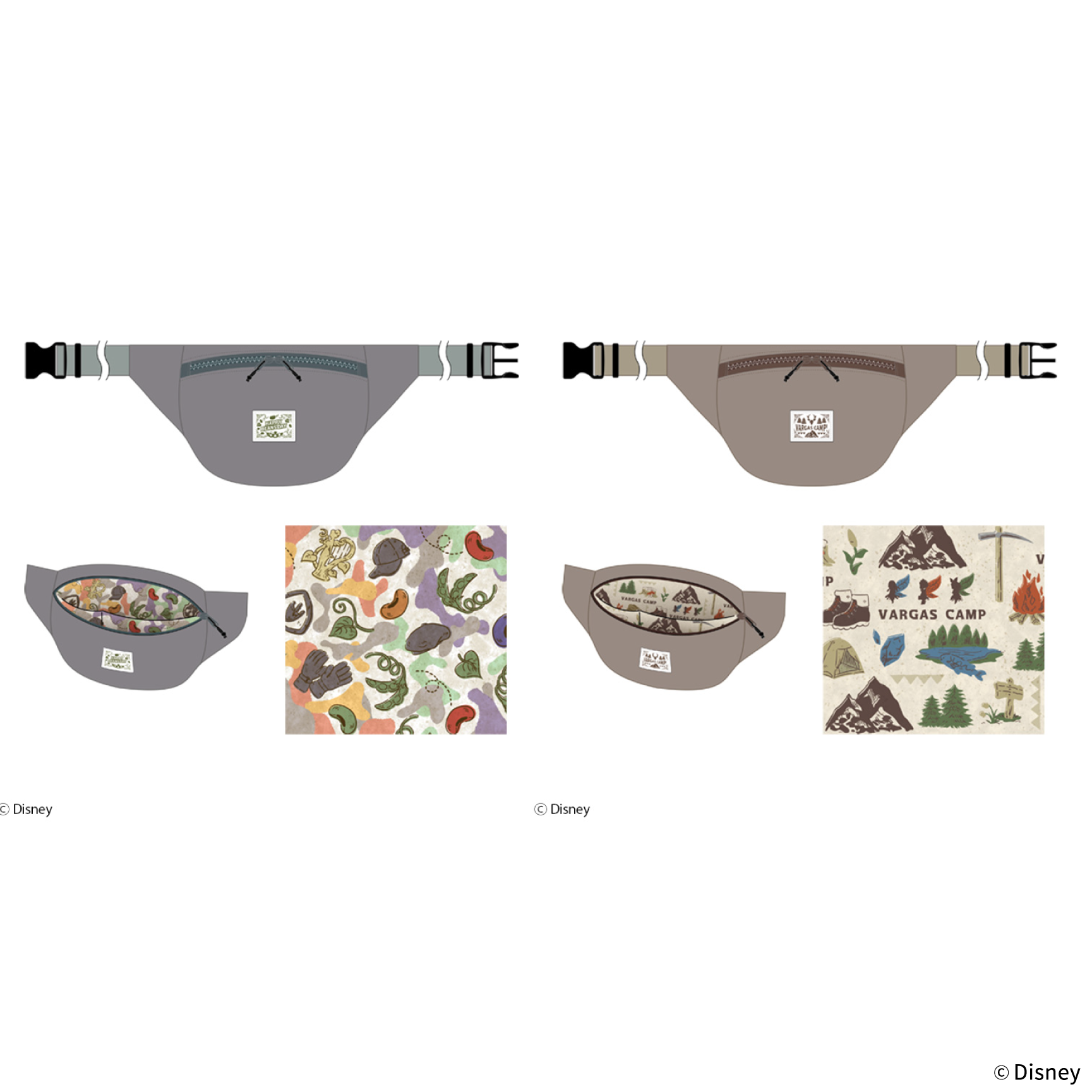 ボディバッグ　全2種